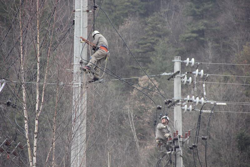 陜西地電留壩供電分公司：實(shí)施農(nóng)石線、索道線分網(wǎng)改造