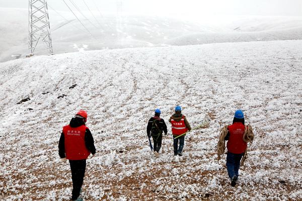 國網黃化供電公司：共產黨員服務隊抗覆冰保供電沖在前