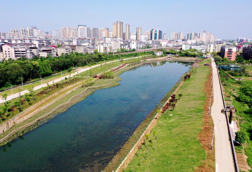 江西鷹潭這個水環(huán)境治理項目，很美！