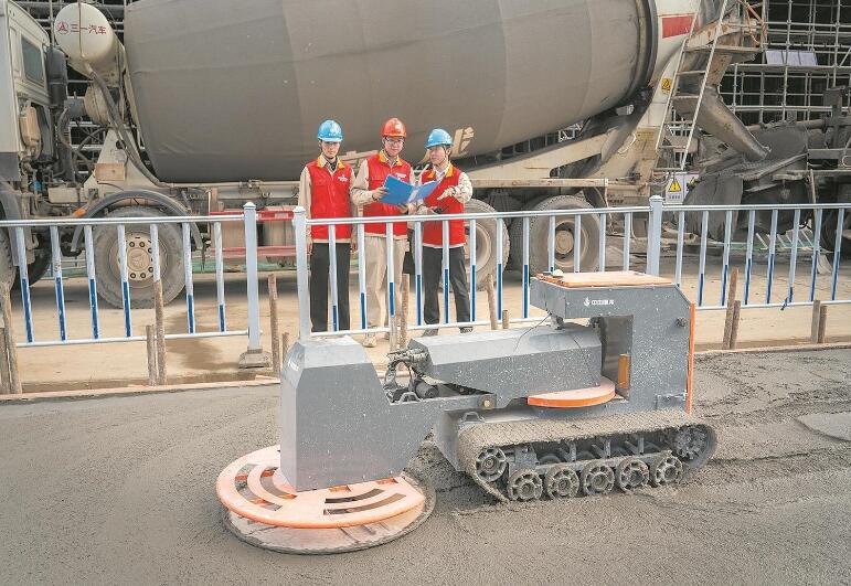 智能化土建施工機(jī)器人配合作業(yè) 提升土建施工質(zhì)效